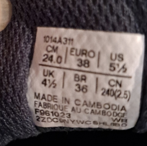 ASICS Kids Gel-Noosa Running Shoes Sz 5.5 - Picture 7 of 7